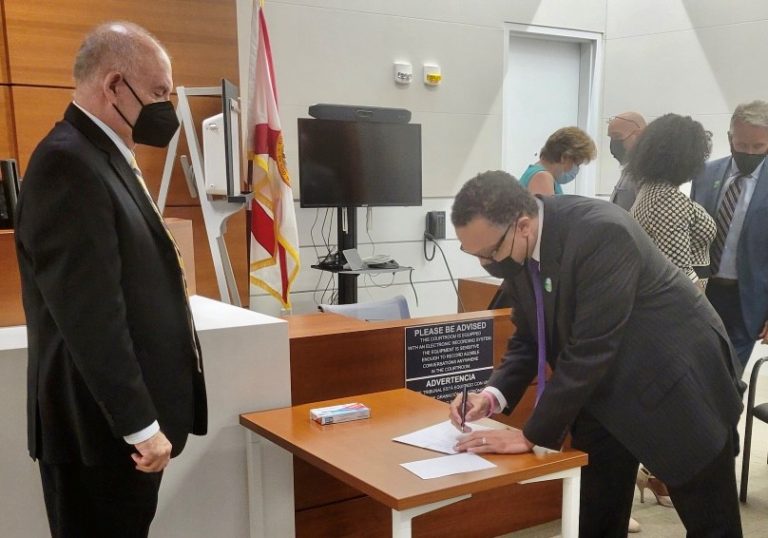 Adopted and Revised Mental Health Court Signing Ceremony
